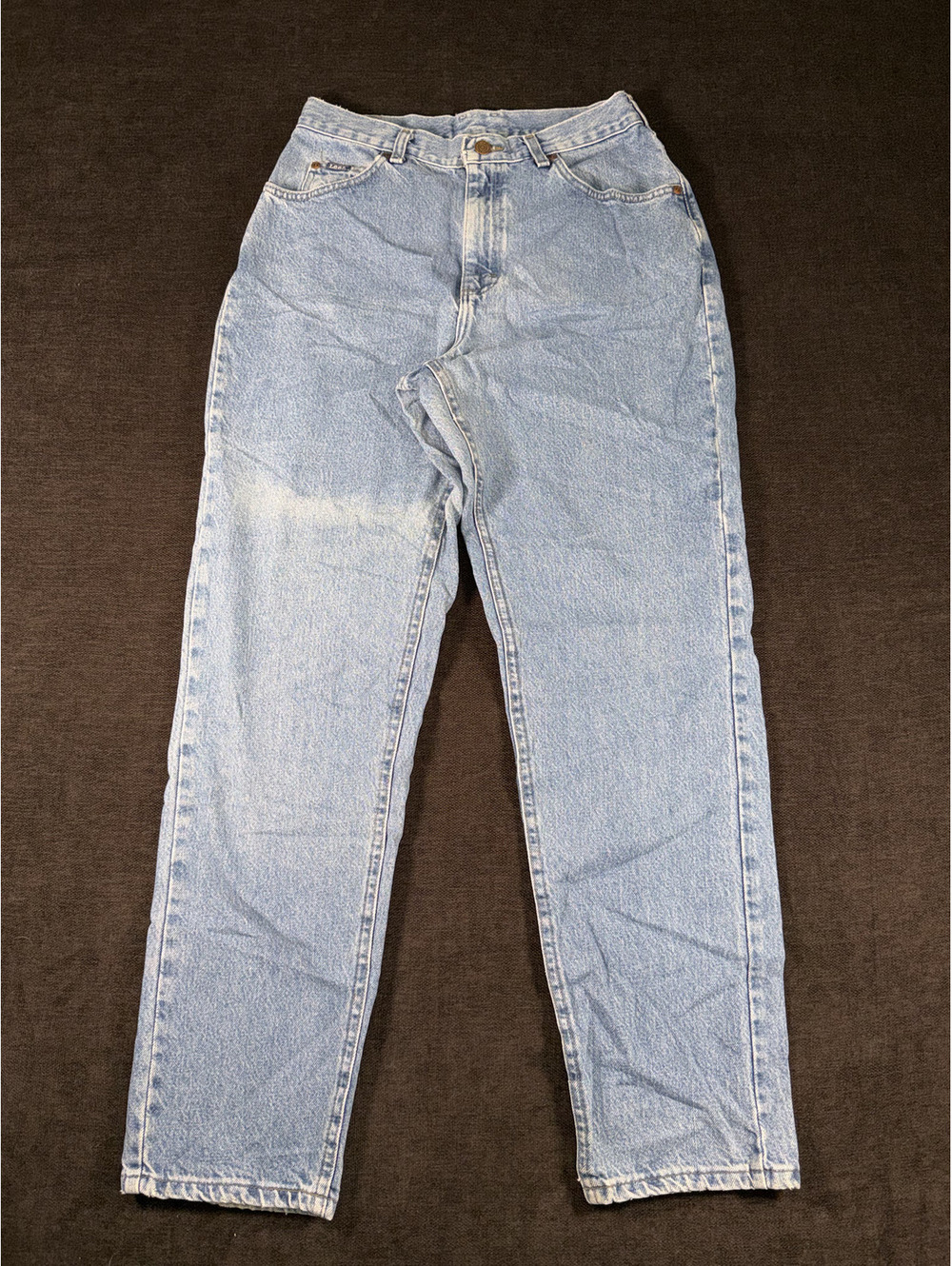 Lee Classic Light Wash Straight Leg Jeans, 10 M